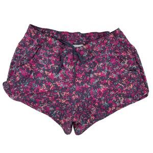 Columbia Bogata Bay Stretch Printed Shorts Sz Large Athletic Workout Running